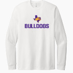 ANTON HIGH SCHOOL BULLDOGS Next Level Apparel CVC Unisex Long Sleeve Tee Front Thumbnail
