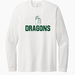Delphian Dragons <span class="pdp-name-mascot">Delphian Dragons</span> Next Level Apparel CVC Unisex Long Sleeve Tee Front Thumbnail