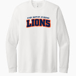 First Baptist Academy Lions <span class="pdp-name-mascot">First Baptist Academy Lions</span> Next Level Apparel CVC Unisex Long Sleeve Tee Front Thumbnail