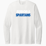 Aurora University Spartans Online Store <span class="pdp-name-mascot">Aurora Spartans</span> Next Level Apparel CVC Unisex Long Sleeve Tee Front Thumbnail