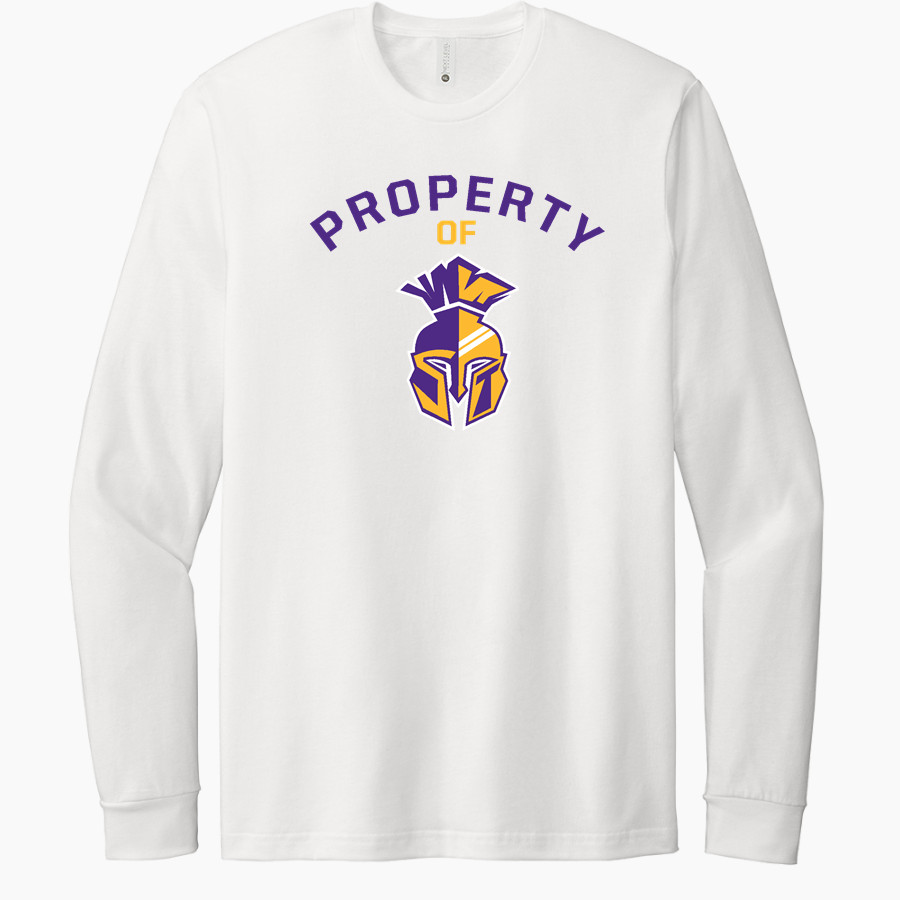 SEBEKA HIGH SCHOOL Trojans Online Store <span class="pdp-name-mascot">SEBEKA TROJANS</span> Next Level Apparel CVC Unisex Long Sleeve Tee