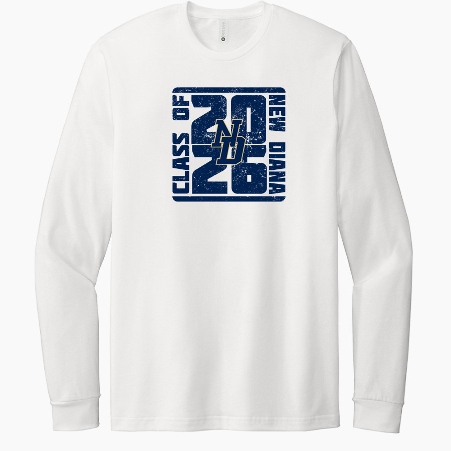 NEW DIANA HIGH SCHOOL EAGLES Next Level Apparel CVC Unisex Long Sleeve Tee