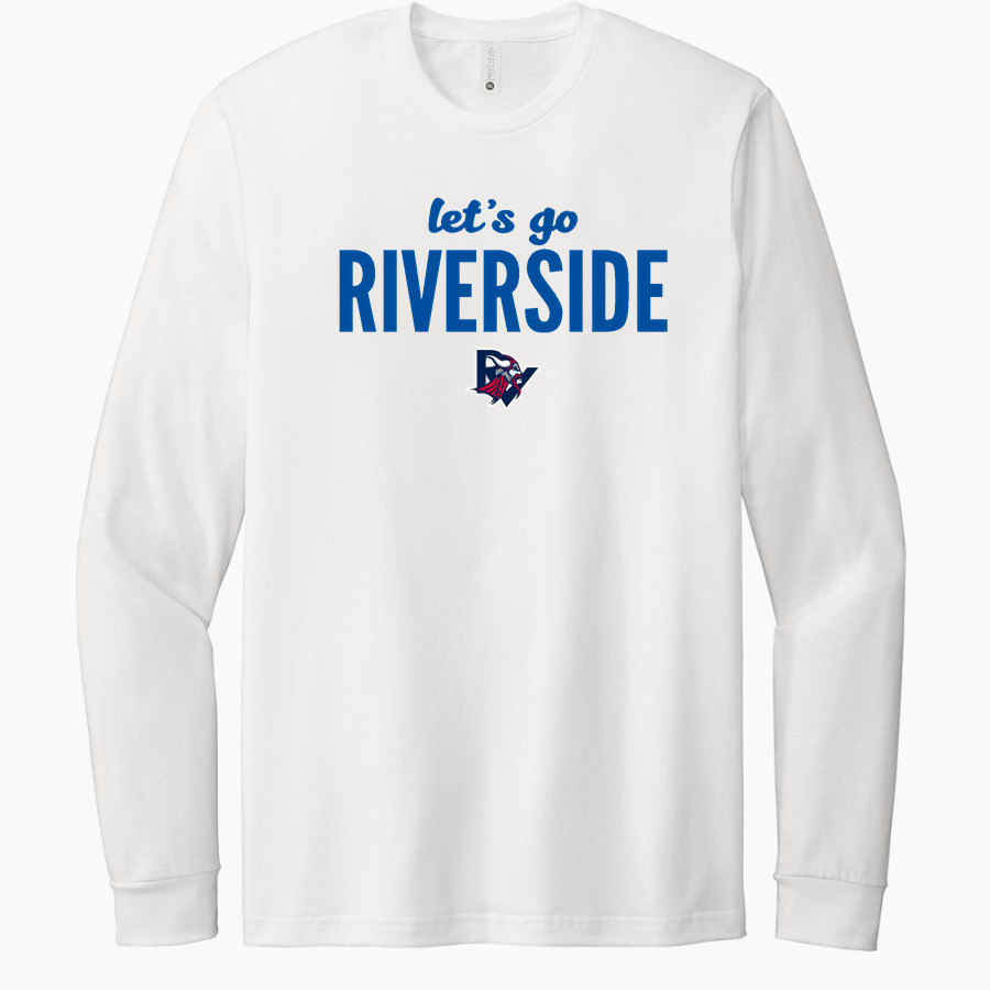 RIVERSIDE HIGH SCHOOL VIKINGS Next Level Apparel CVC Unisex Long Sleeve Tee