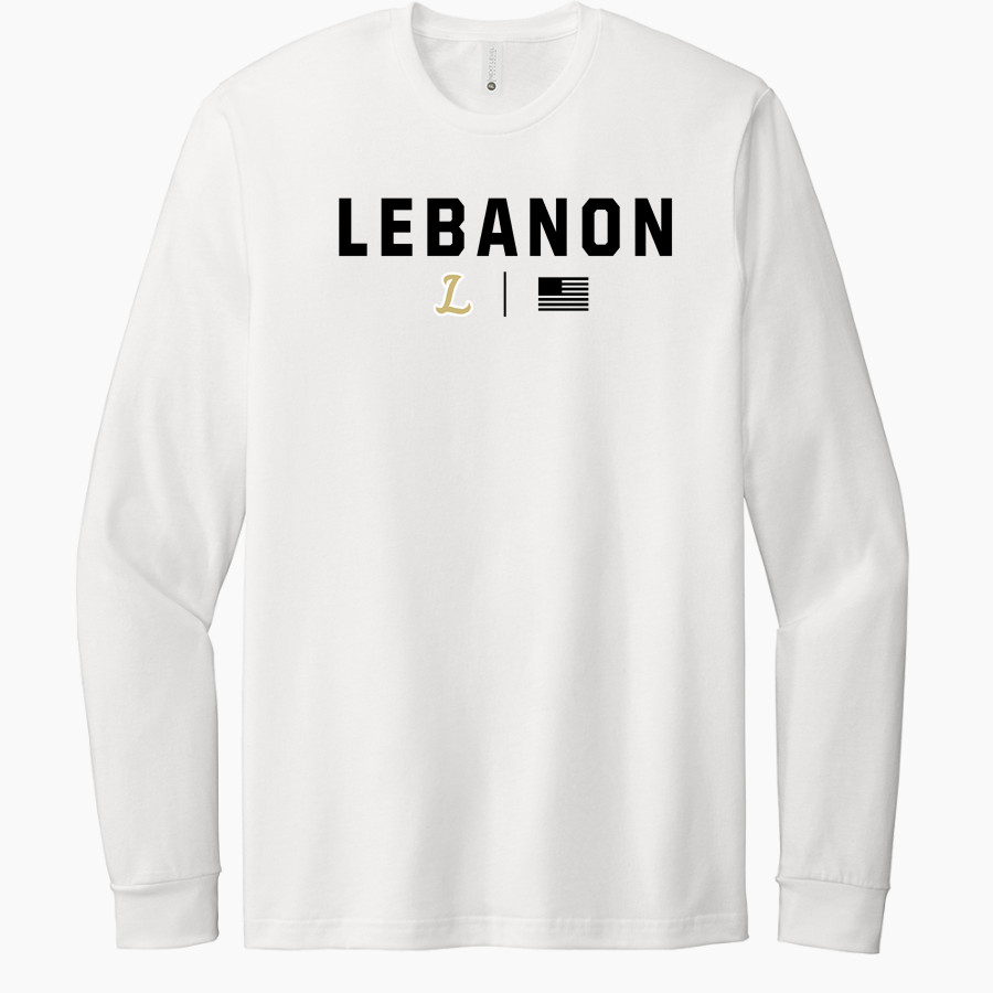 Lebanon Tigers <span class="pdp-name-mascot">Lebanon Tigers</span> Next Level Apparel CVC Unisex Long Sleeve Tee