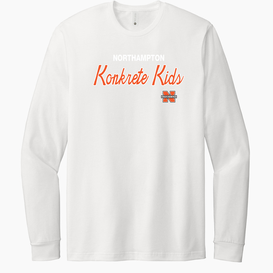 NORTHAMPTON KONKRETE KIDS official sideline store Next Level Apparel CVC Unisex Long Sleeve Tee
