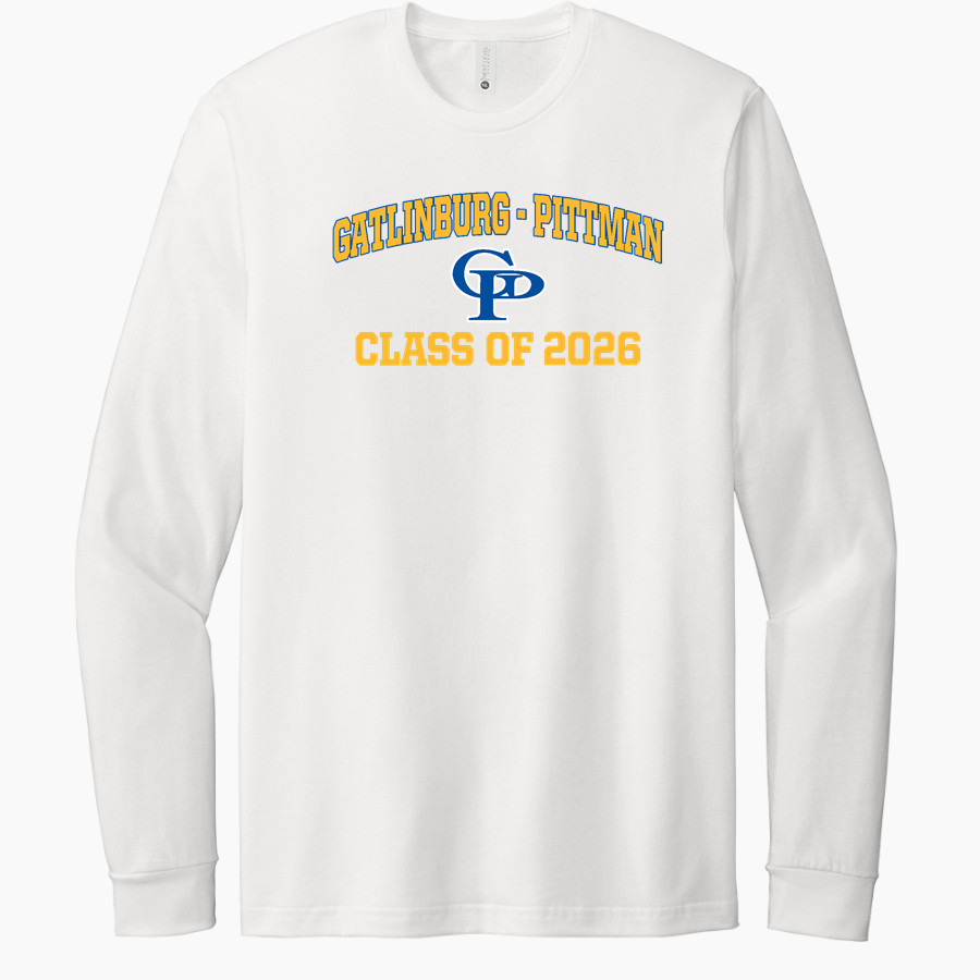 GATLINBURG-PITTMAN HIGH SCHOOL HIGHLANDERS <span class="pdp-name-mascot">GATLINBURG - PITTMAN HIGHLANDERS</span> Next Level Apparel CVC Unisex Long Sleeve Tee