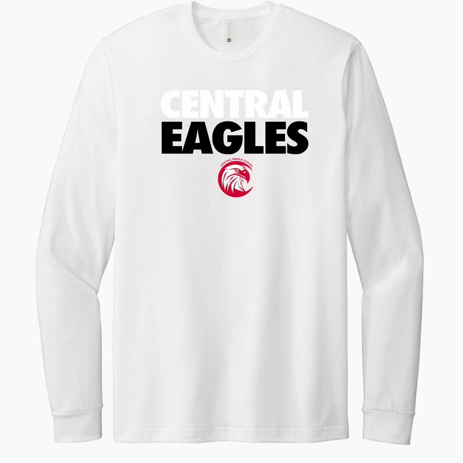 Central Eagles <span class="pdp-name-mascot">Central Eagles</span> Next Level Apparel CVC Unisex Long Sleeve Tee