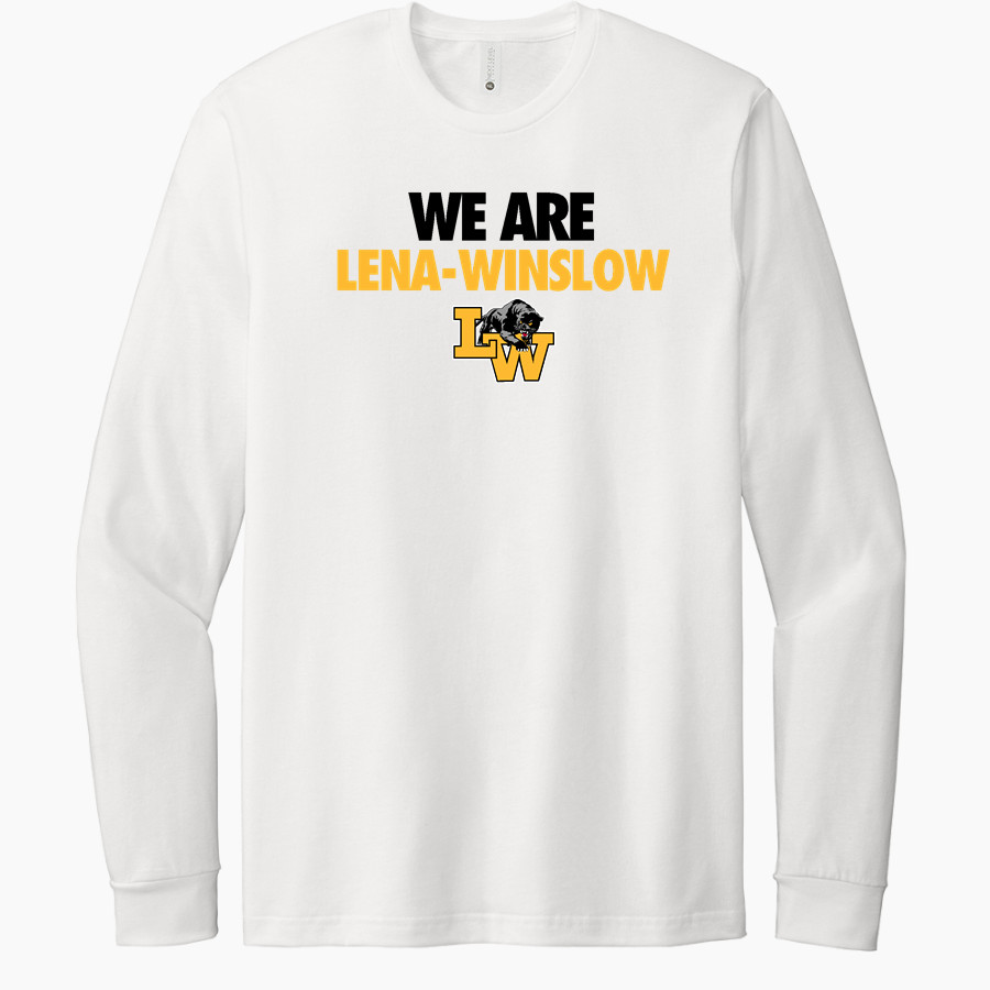 Lena-winslow Panthers <span class="pdp-name-mascot">Lena-winslow Leopards</span> Next Level Apparel CVC Unisex Long Sleeve Tee