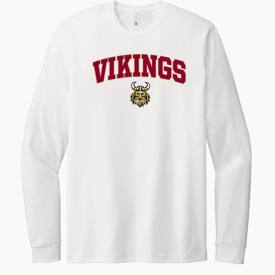Walker Vikings <span class="pdp-name-mascot">Walker Vikings</span> Next Level Apparel CVC Unisex Long Sleeve Tee