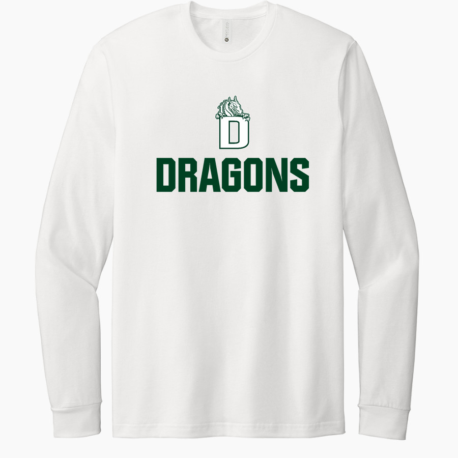Delphian Dragons <span class="pdp-name-mascot">Delphian Dragons</span> Next Level Apparel CVC Unisex Long Sleeve Tee