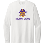 MOUNT OLIVE HIGH SCHOOL PIRATES <span class="pdp-name-mascot">MOUNT OLIVE PIRATES</span> Next Level Apparel CVC Unisex Long Sleeve Tee Front Thumbnail