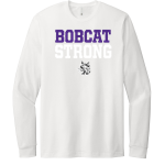 HYDRO-EAKLY HIGH SCHOOL BOBCATS <span class="pdp-name-mascot">HYDRO - EAKLY BOBCATS</span> Next Level Apparel CVC Unisex Long Sleeve Tee Front Thumbnail