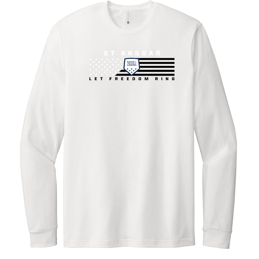 St Ansgar Saints <span class="pdp-name-mascot">St Ansgar Saints</span> Next Level Apparel CVC Unisex Long Sleeve Tee