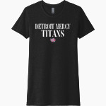 Detroit Mercy Titans Sideline Store <span class="pdp-name-mascot">UDM Titans</span> Next Level Women's CVC Tee Front Thumbnail