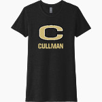 CULLMAN HIGH SCHOOL BEARCATS <span class="pdp-name-mascot">CULLMAN BEARCATS</span> Next Level Women's CVC Tee Front Thumbnail