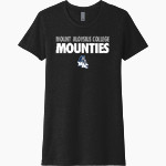 Mount Aloysius College Mounties Next Level Women's CVC Tee Front Thumbnail