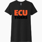 ECU Tigers <span class="pdp-name-mascot">East Central Tigers</span> Next Level Women's CVC Tee Front Thumbnail
