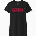 SEVASTOPOL HIGH SCHOOL PIONEERS <span class="pdp-name-mascot">SEVASTOPOL PIONEERS</span> Next Level Women's CVC Tee Front Thumbnail