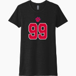 RICH HILL HIGH SCHOOL TIGERS Next Level Women's CVC Tee Front Thumbnail