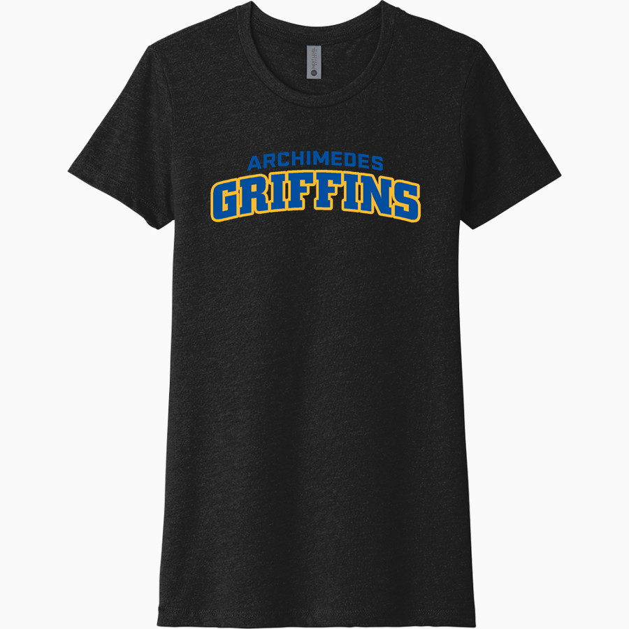 ARCHIMEDES ACADEMY Griffins Next Level Women's CVC Tee