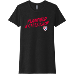 Plainfield Quakers <span class="pdp-name-mascot">Plainfield Quakers</span> Next Level Apparel Women's CVC Tee Front Thumbnail