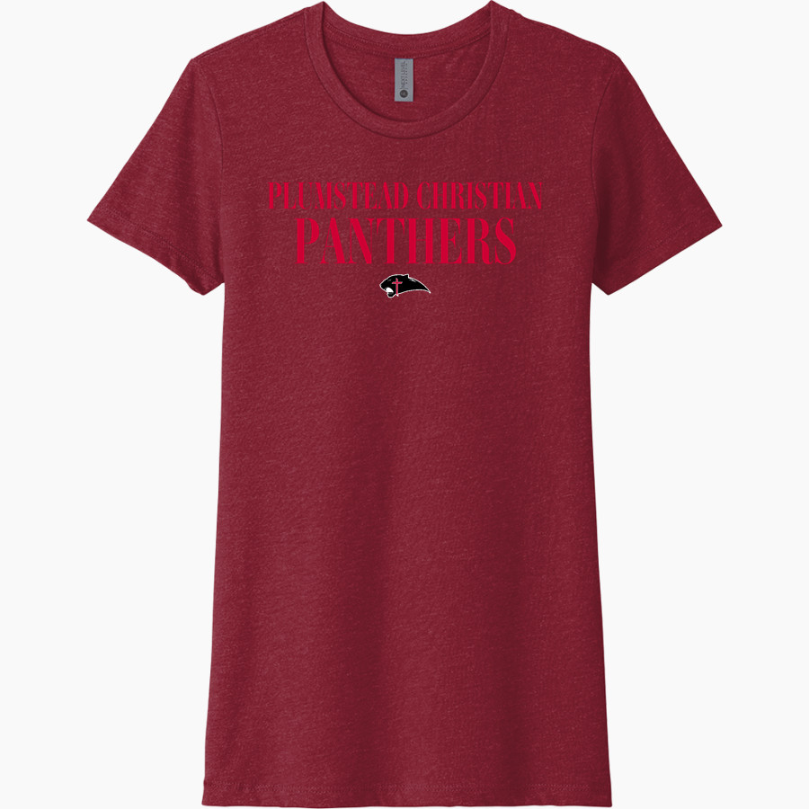 Plumstead Christian Panthers Next Level Women's CVC Tee