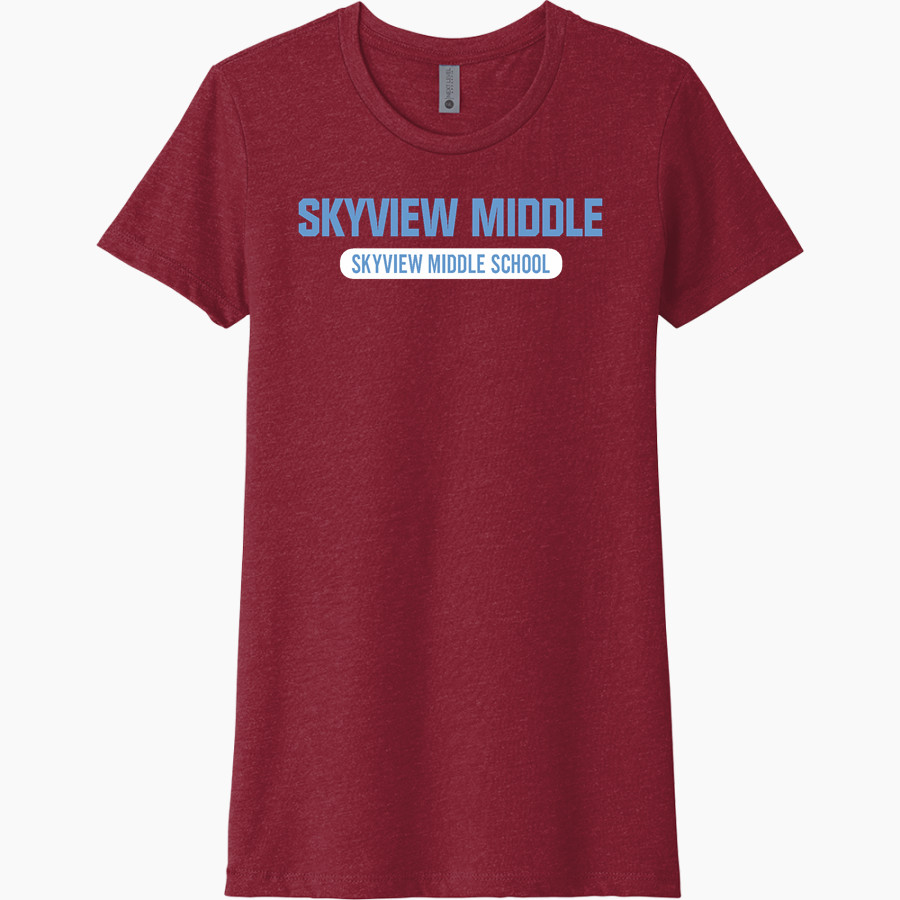 Skyview Eagles Next Level Women's CVC Tee