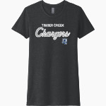 TIMBER CREEK HIGH SCHOOL CHARGERS Next Level Women's CVC Tee Front Thumbnail