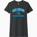 Oak Grove Grizzlies <span class="pdp-name-mascot">Oak Grove Grizzlies</span> Next Level Women's CVC Tee Front Thumbnail