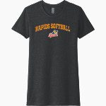 Rapids Softball Rapids Softball Next Level Women's CVC Tee Front Thumbnail
