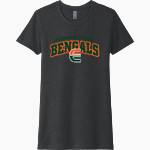 Plainfield East Bengals <span class="pdp-name-mascot">Plainfield East</span> Next Level Women's CVC Tee Front Thumbnail