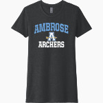 Ambrose Archers Next Level Women's CVC Tee Front Thumbnail