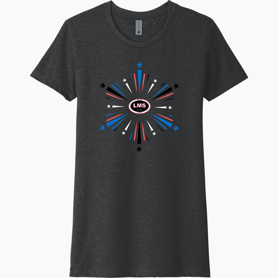 Lenape Indians <span class="pdp-name-mascot">Lenape Indians</span> Next Level Women's CVC Tee