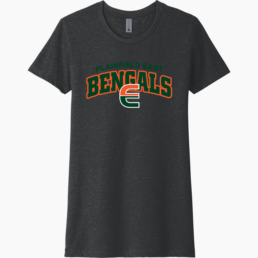 Plainfield East Bengals <span class="pdp-name-mascot">Plainfield East</span> Next Level Women's CVC Tee