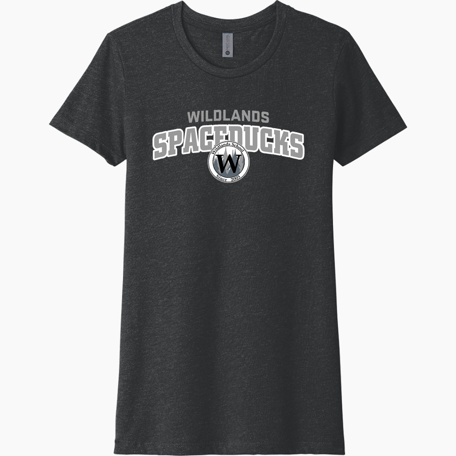 Wildlands Spaceducks Next Level Women's CVC Tee