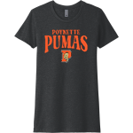 POYNETTE HIGH SCHOOL PUMAS <span class="pdp-name-mascot">POYNETTE PUMAS</span> Next Level Apparel Women's CVC Tee Front Thumbnail