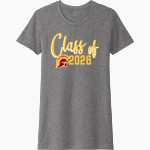 HILLCREST HIGH SCHOOL TROJANS <span class="pdp-name-mascot">Hillcrest High School TROJANS</span> Next Level Women's CVC Tee Front Thumbnail