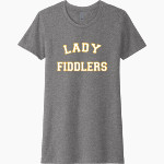 Travis Fiddler Crabs Next Level Women's CVC Tee Front Thumbnail