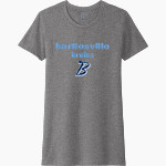 BARTLESVILLE HIGH SCHOOL BRUINS <span class="pdp-name-mascot">BARTLESVILLE BRUINS</span> Next Level Women's CVC Tee Front Thumbnail