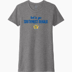 SOUTHWEST DEKALB HIGH SCHOOL PANTHERS Next Level Women's CVC Tee Front Thumbnail