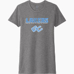 Garrett College Lakers Next Level Women's CVC Tee Front Thumbnail