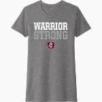 Trinity Warriors <span class="pdp-name-mascot">Trinity Christian Warriors</span> Next Level Women's CVC Tee Front Thumbnail