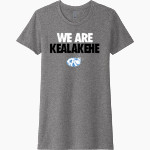 KEALAKEHE HIGH SCHOOL WAVERIDERS <span class="pdp-name-mascot">KEALAKEHE WAVERIDERS</span> Next Level Women's CVC Tee Front Thumbnail