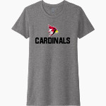 Eleva-Strum Cardinals <span class="pdp-name-mascot">Eleva-Strum Cardinals</span> Next Level Women's CVC Tee Front Thumbnail
