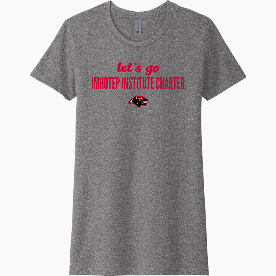 Imhotep Institute Charter Panthers <span class="pdp-name-mascot">Imhotep Institute Charter Panthers</span> Next Level Women's CVC Tee