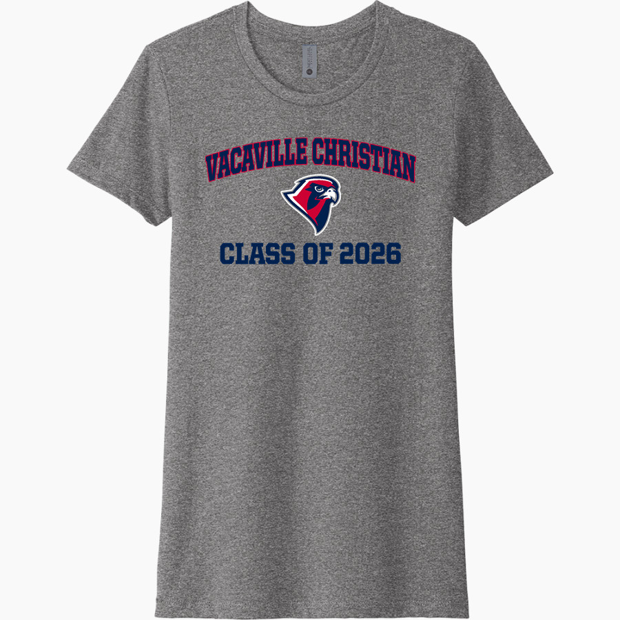 Vacaville Christian Falcons Next Level Women's CVC Tee