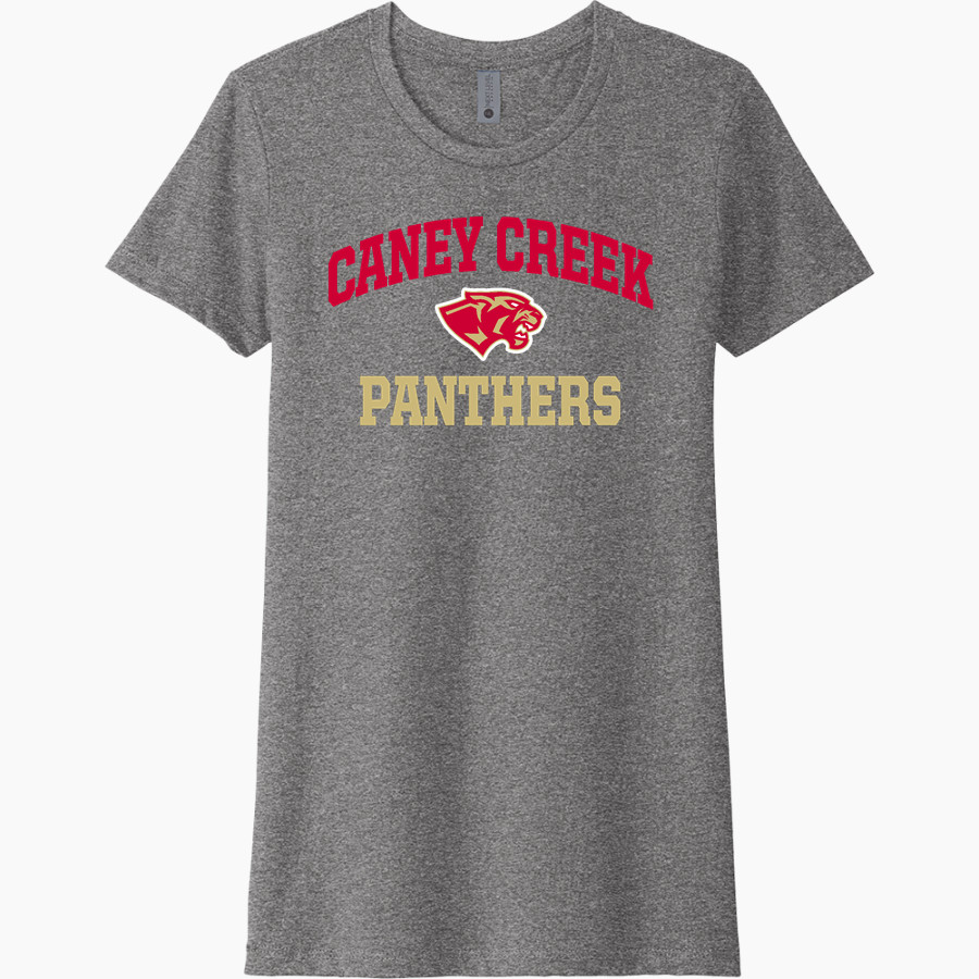CANEY CREEK HIGH SCHOOL PANTHERS Next Level Women's CVC Tee