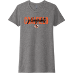 COALFIELD HIGH SCHOOL YELLOWJACKETS <span class="pdp-name-mascot">COALFIELD YELLOWJACKETS</span> Next Level Women's CVC Tee Front Thumbnail