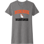 MOHAWK HIGH SCHOOL Mustangs <span class="pdp-name-mascot">MOHAWK Mustangs</span> Next Level Women's CVC Tee Front Thumbnail