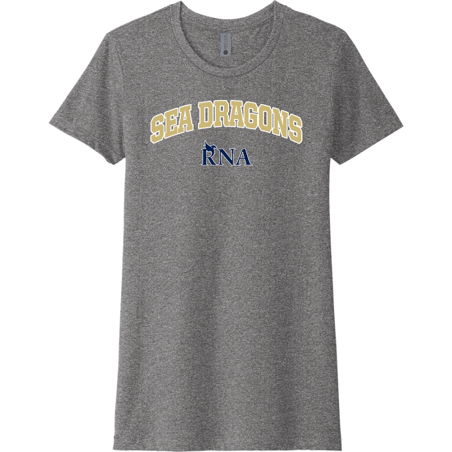 RICKOVER NAVAL ACADEMY SEA DRAGONS <span class="pdp-name-mascot">RICKOVER NAVAL ACADEMY SEA DRAGONS</span> Next Level Women's CVC Tee